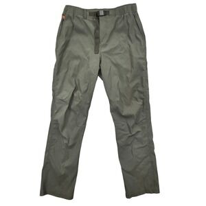 Merrell Hayes Hiker Pants Nylon Stretch Belted Olive Green Mens Size 32 *READ